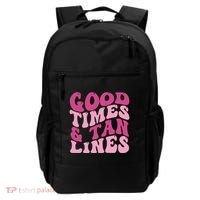 Good Times And Tan Lines Summer Groovy Backpack thumb 0