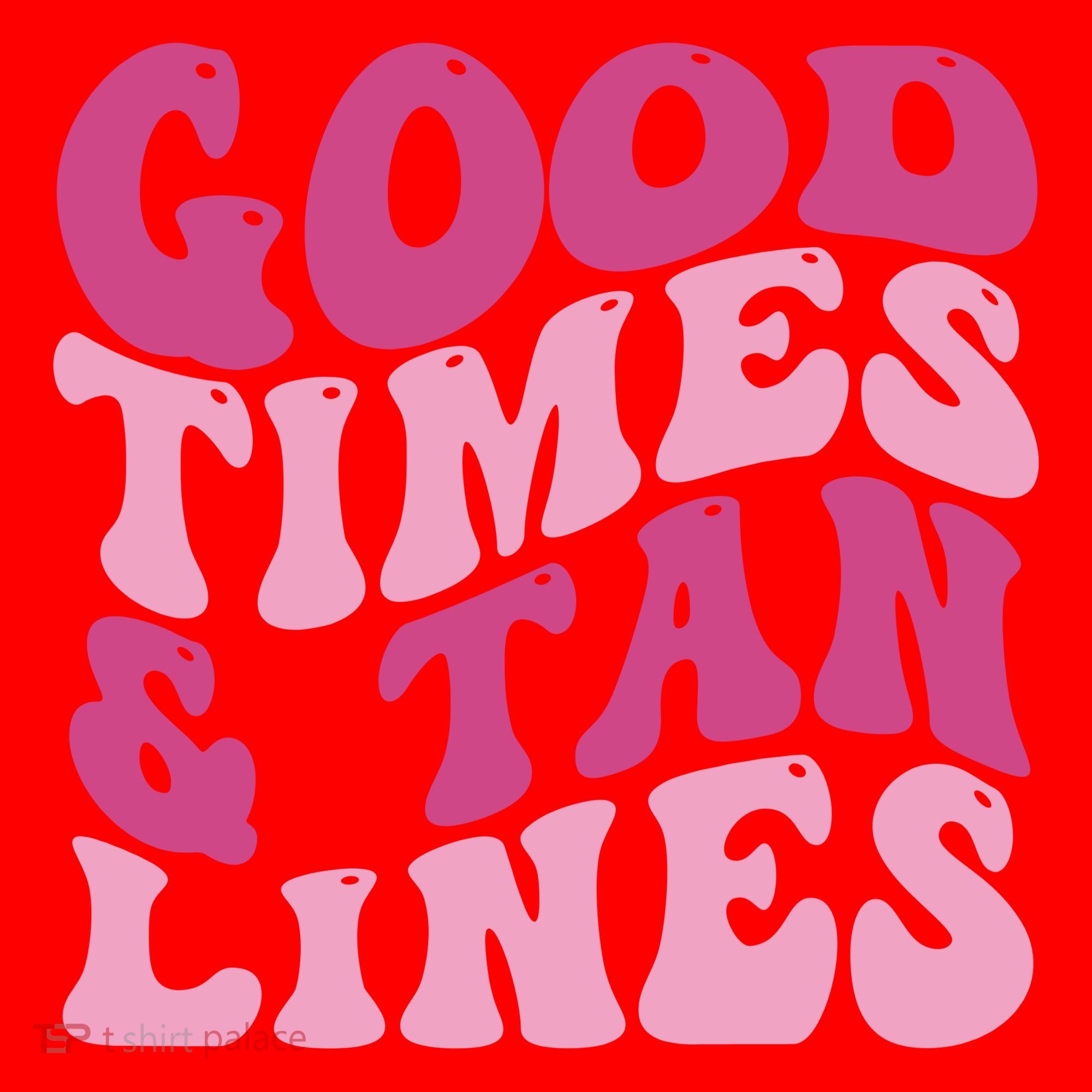 Good Times And Tan Lines Summer Groovy Santa Hat