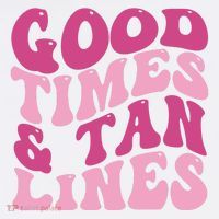 Good Times And Tan Lines Summer Groovy Beanie thumb 2