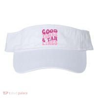 Good Times And Tan Lines Summer Groovy Visor thumb 0