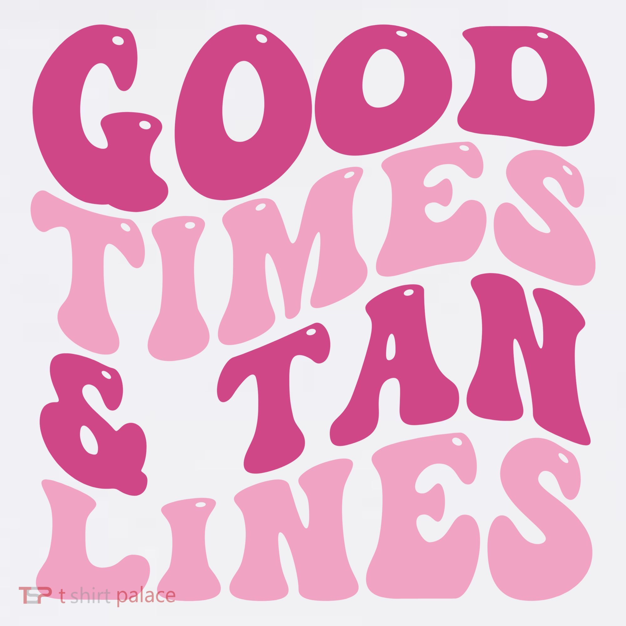 Good Times And Tan Lines Summer Groovy Visor