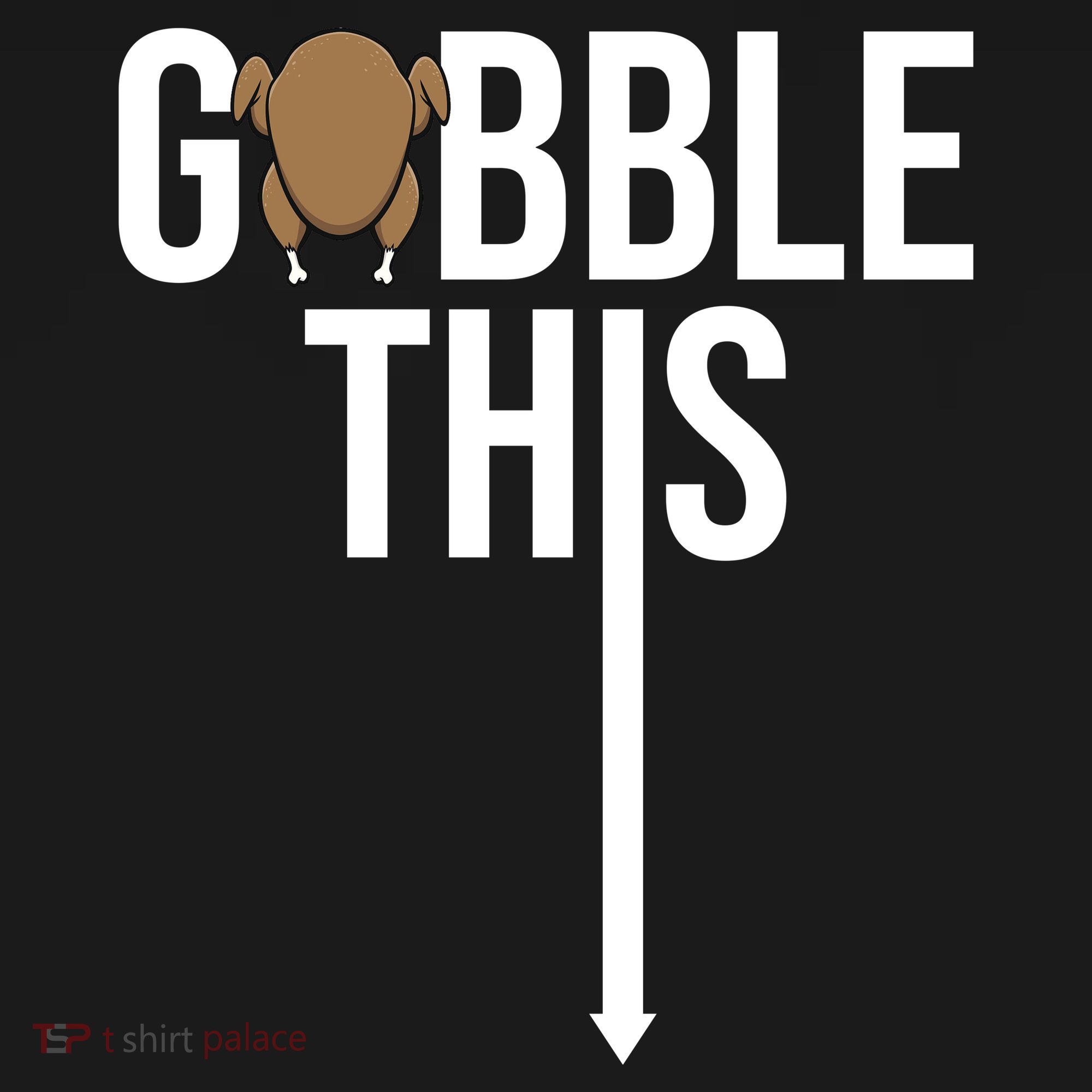 Gobble This Arrow Funny Thanksgiving Holiday Women's Tank Top
