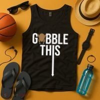 Gobble This Arrow Funny Thanksgiving Holiday Tank Top thumb 4