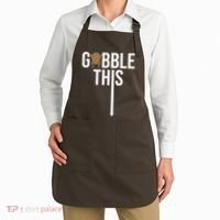 Gobble This Arrow Funny Thanksgiving Holiday Apron thumb 2