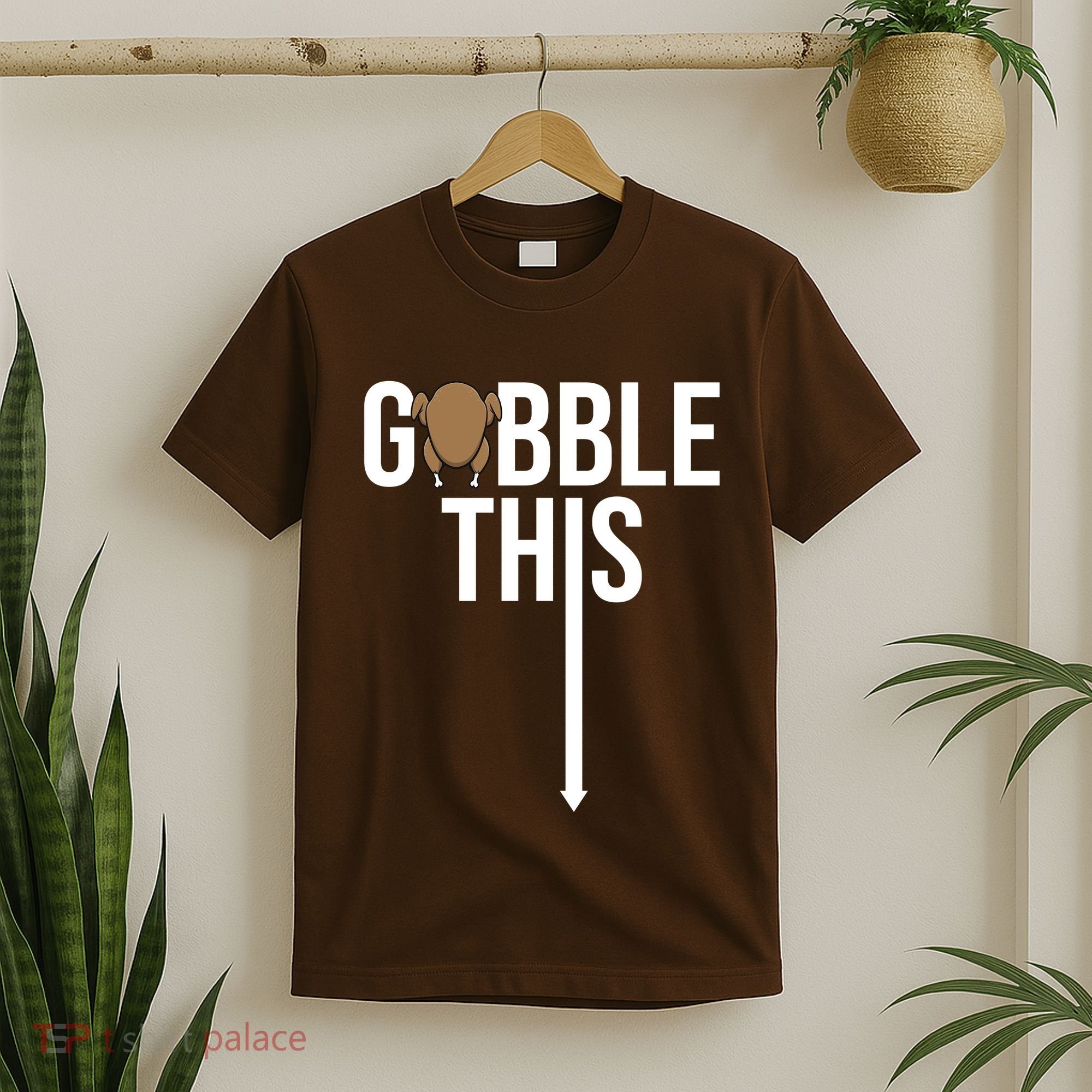 Gobble This Arrow Funny Thanksgiving Holiday T-Shirt