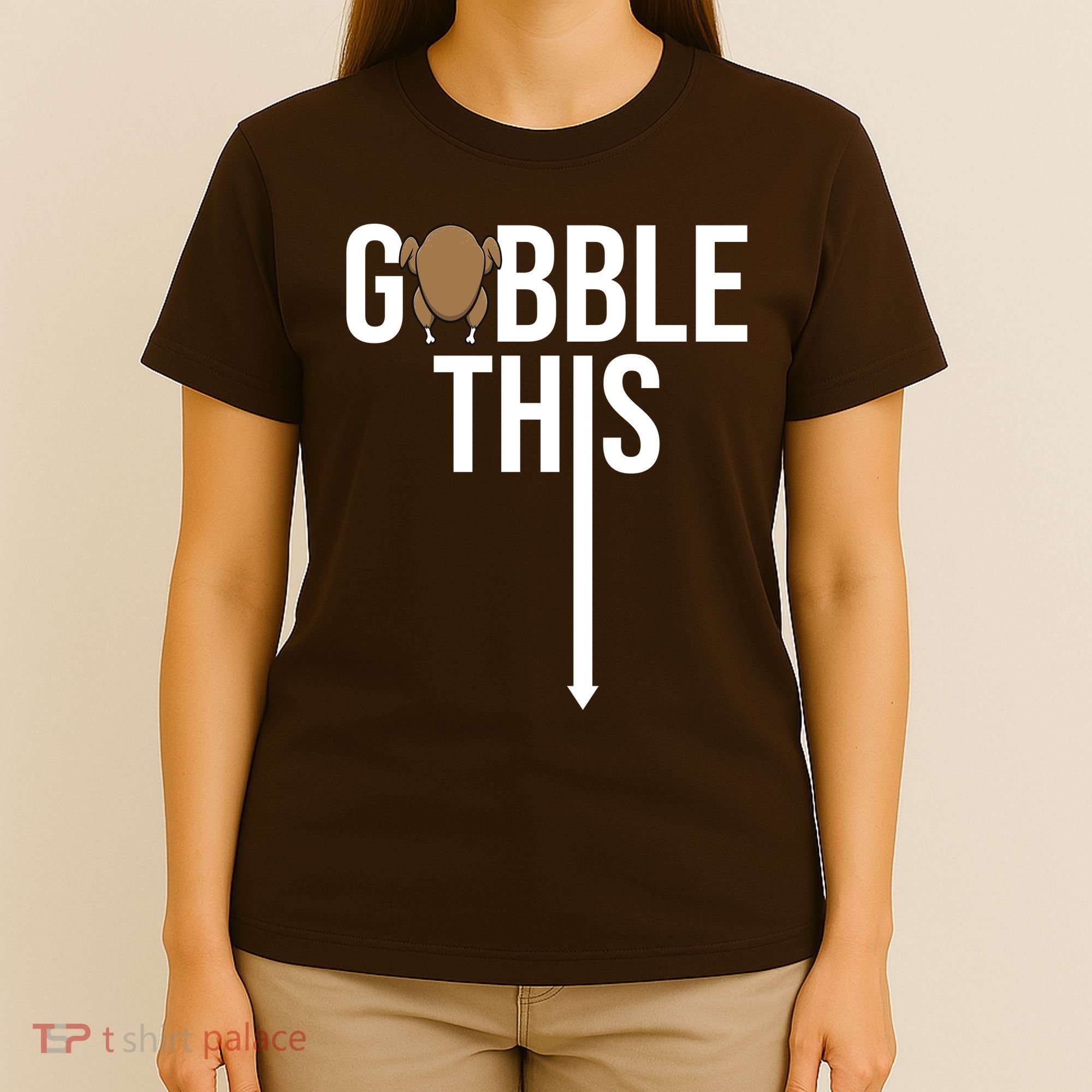 Gobble This Arrow Funny Thanksgiving Holiday T-Shirt