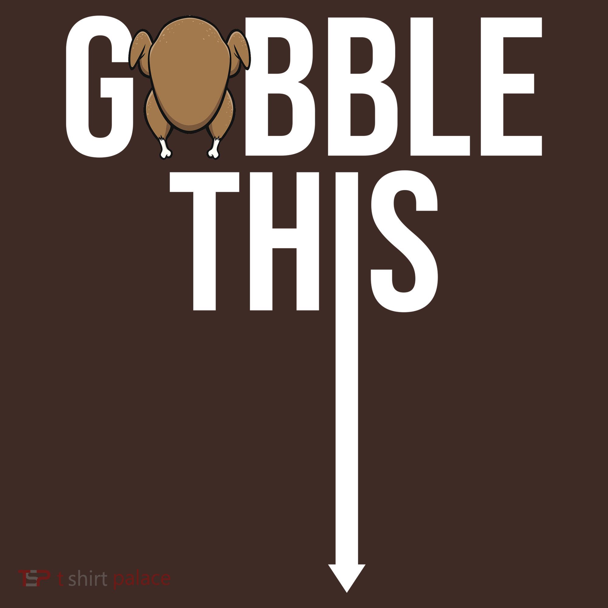 Gobble This Arrow Funny Thanksgiving Holiday Beanie