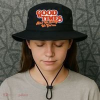 Good Times AinT We Lucky We GotEm Bucket Hat thumb 3