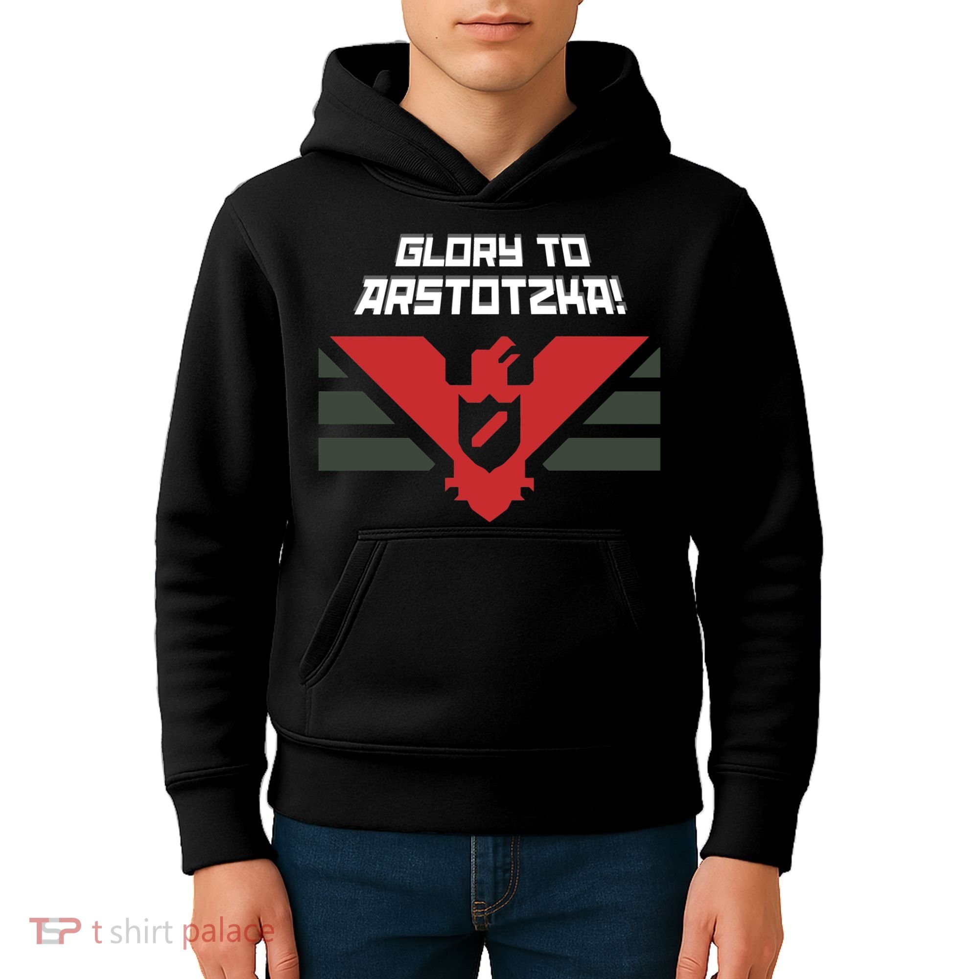 Glory To Arstotzka Kids Hoodie