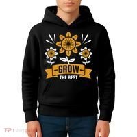 Grow The Best Kids Hoodie thumb 4