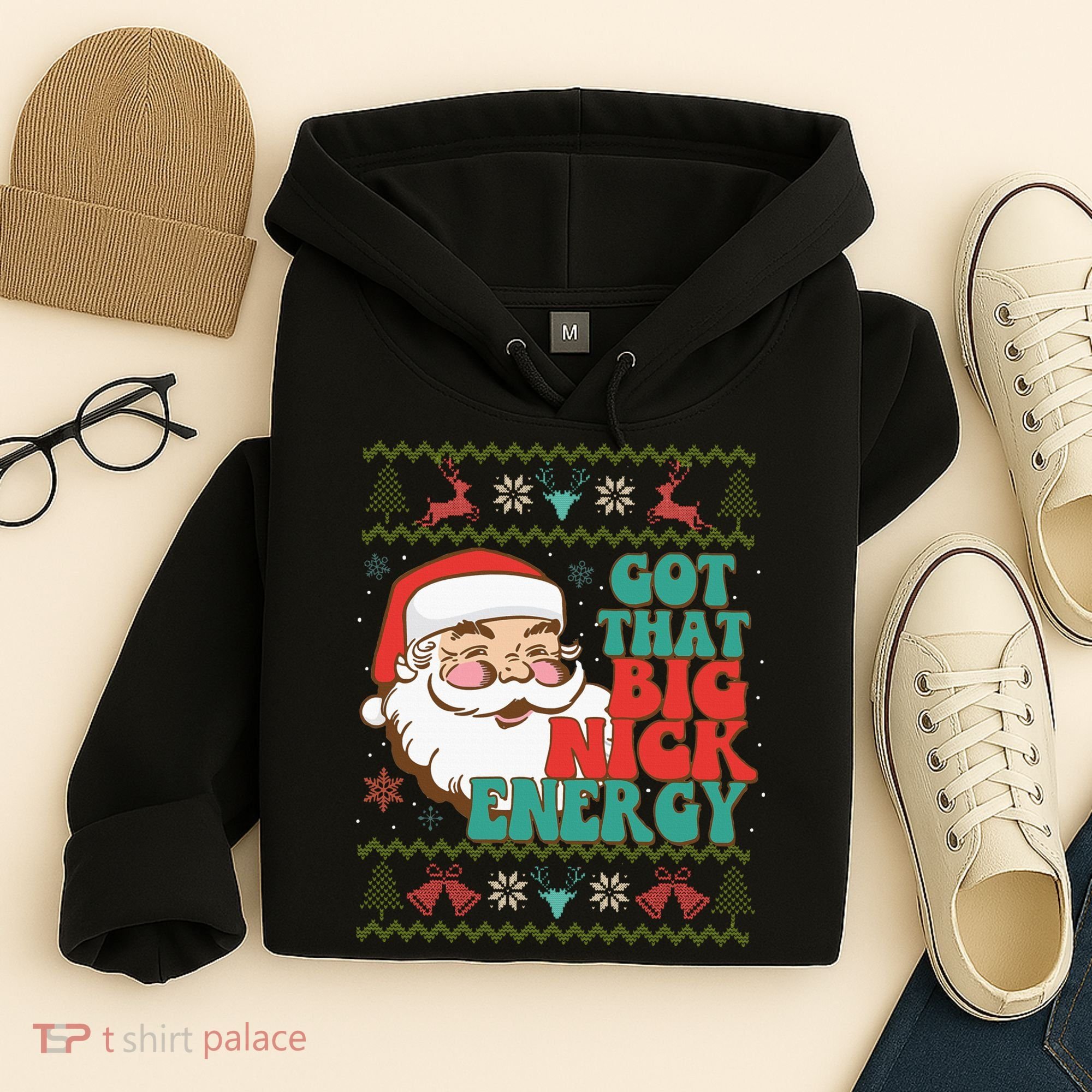 Got That Big Nick Energy Ugly Christmas Sweater Hoodie