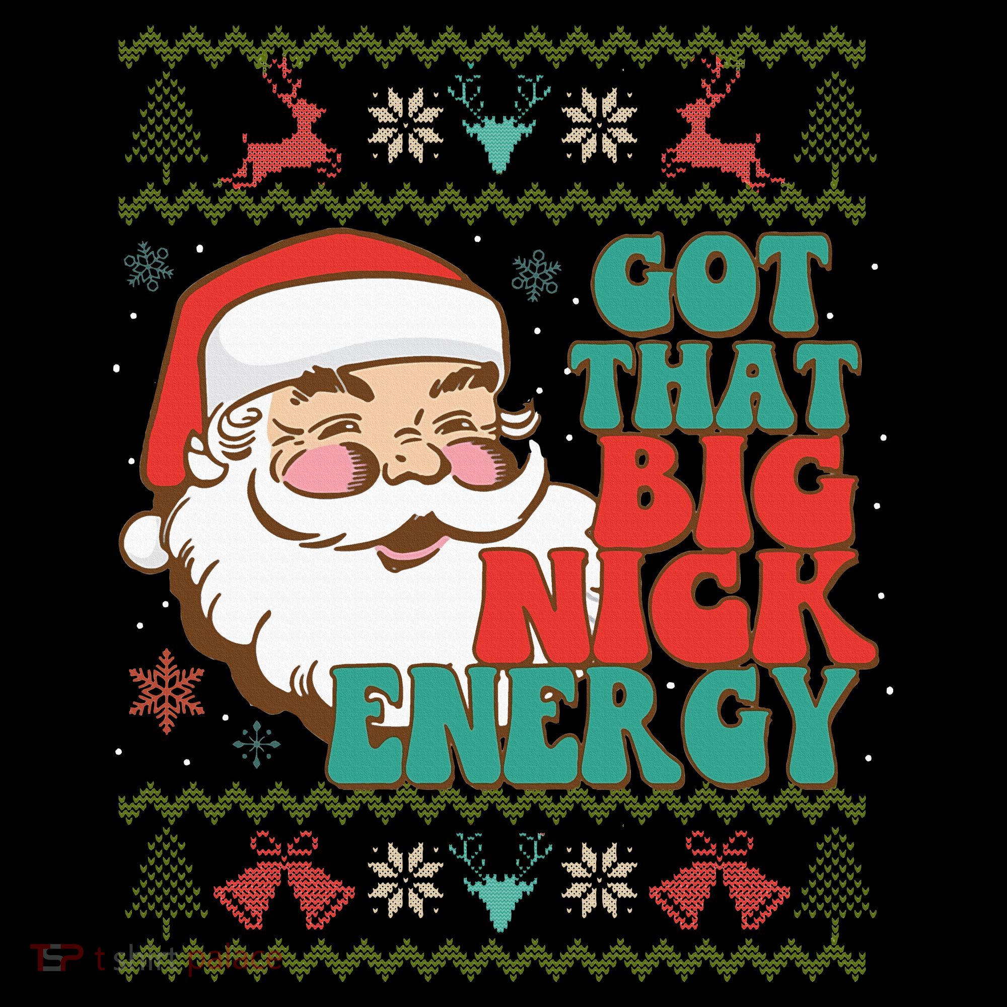 Got That Big Nick Energy Ugly Christmas Sweater Coffee Mug
