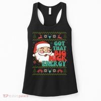 Got That Big Nick Energy Ugly Christmas Sweater Women's Tank Top thumb 0