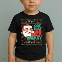 Got That Big Nick Energy Ugly Christmas Sweater Toddler T-Shirt thumb 2