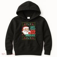 Got That Big Nick Energy Ugly Christmas Sweater Kids Hoodie thumb 0