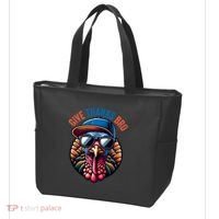 Give Thanks Bro Turkey Thankful Thanksgiving Tote Bag thumb 3