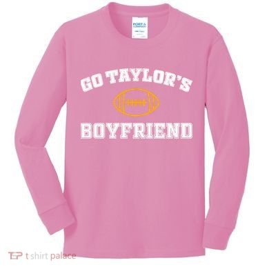 Go Taylor&39;S Boyfriend Kids Long Sleeve Shirt