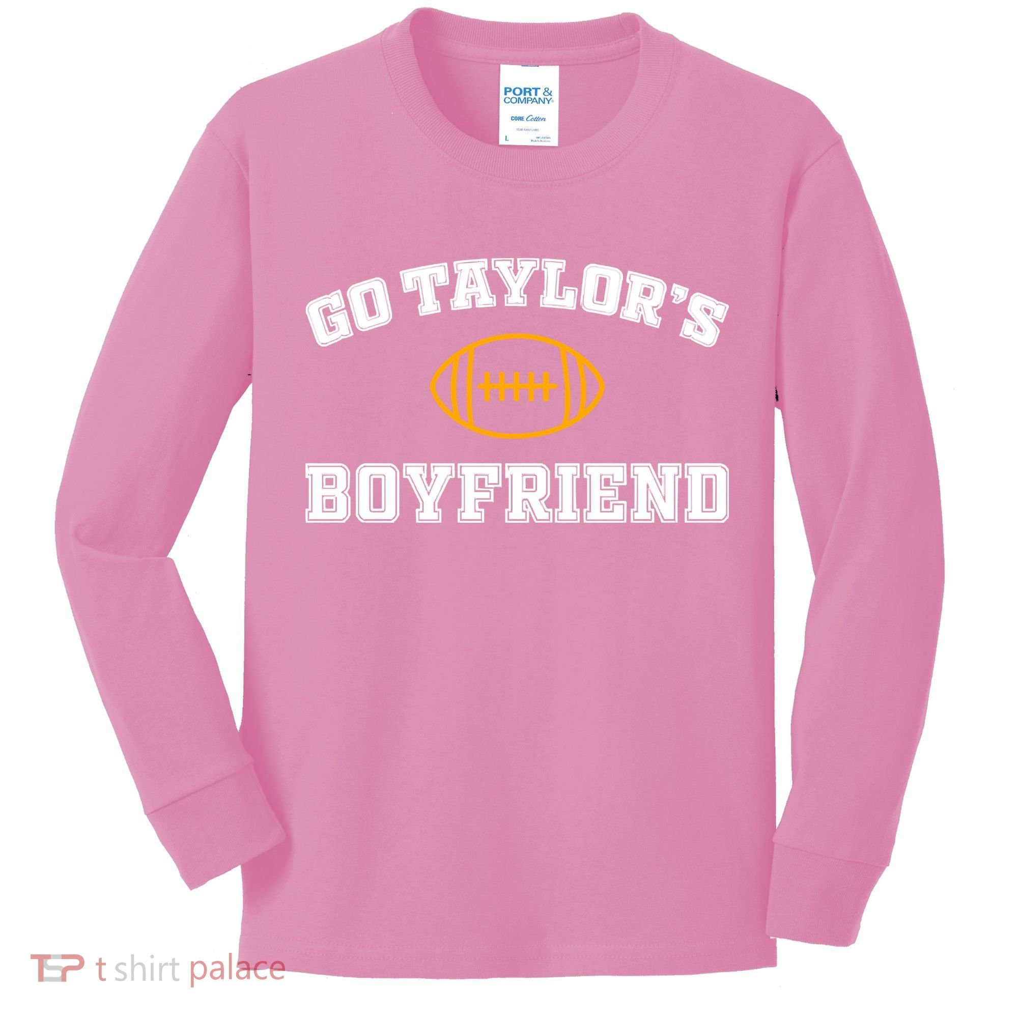 Go Taylor&39;S Boyfriend Kids Long Sleeve Shirt