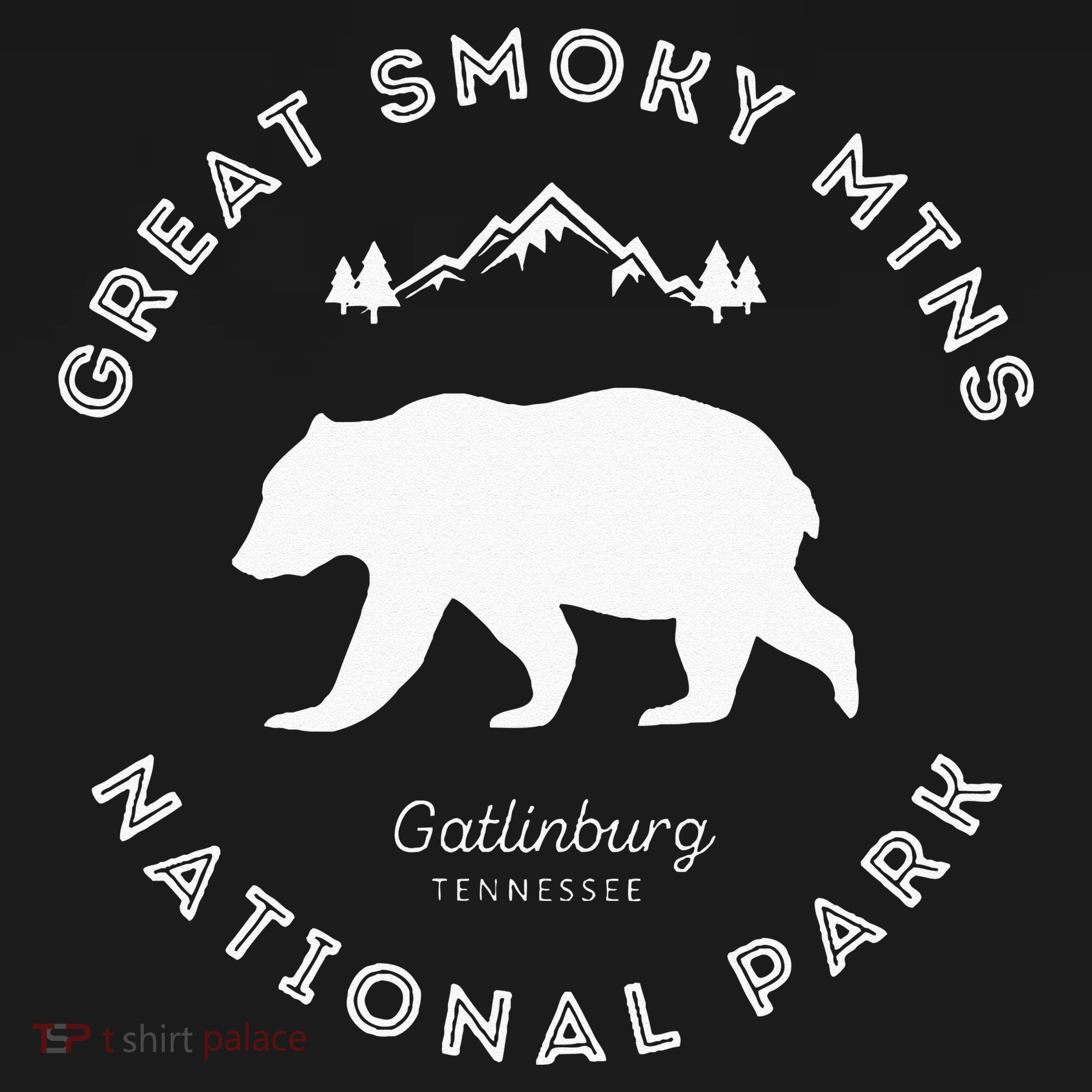 Gatlinburg TN Bear Retro Great Smoky Mountains National Park Sweatshirt