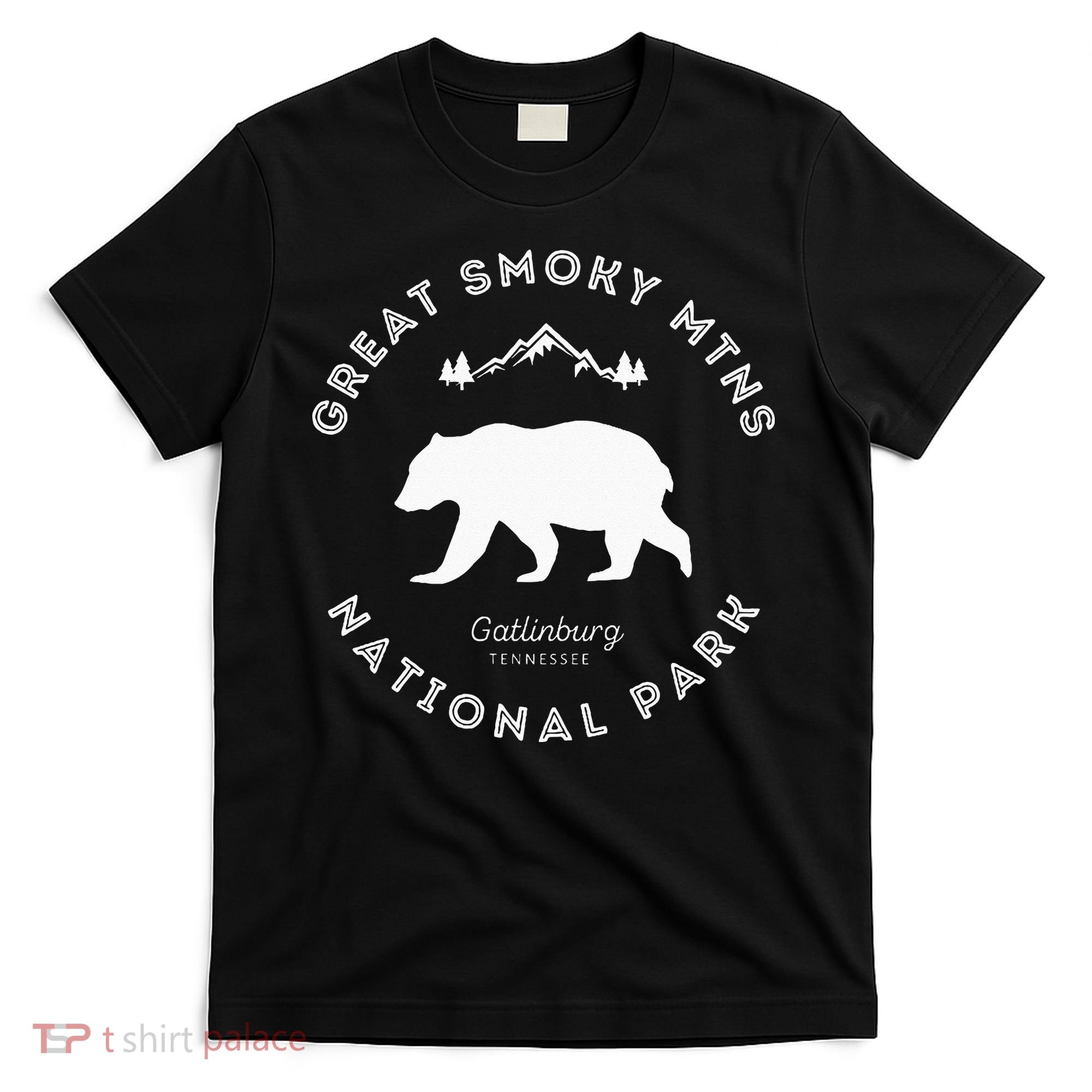 Gatlinburg TN Bear Retro Great Smoky Mountains National Park T-Shirt