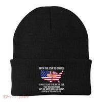 Glad To Be On The Side That Believes In God & Has Most Guns Beanie thumb 0