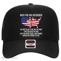 Glad To Be On The Side That Believes In God & Has Most Guns Hat thumb 0