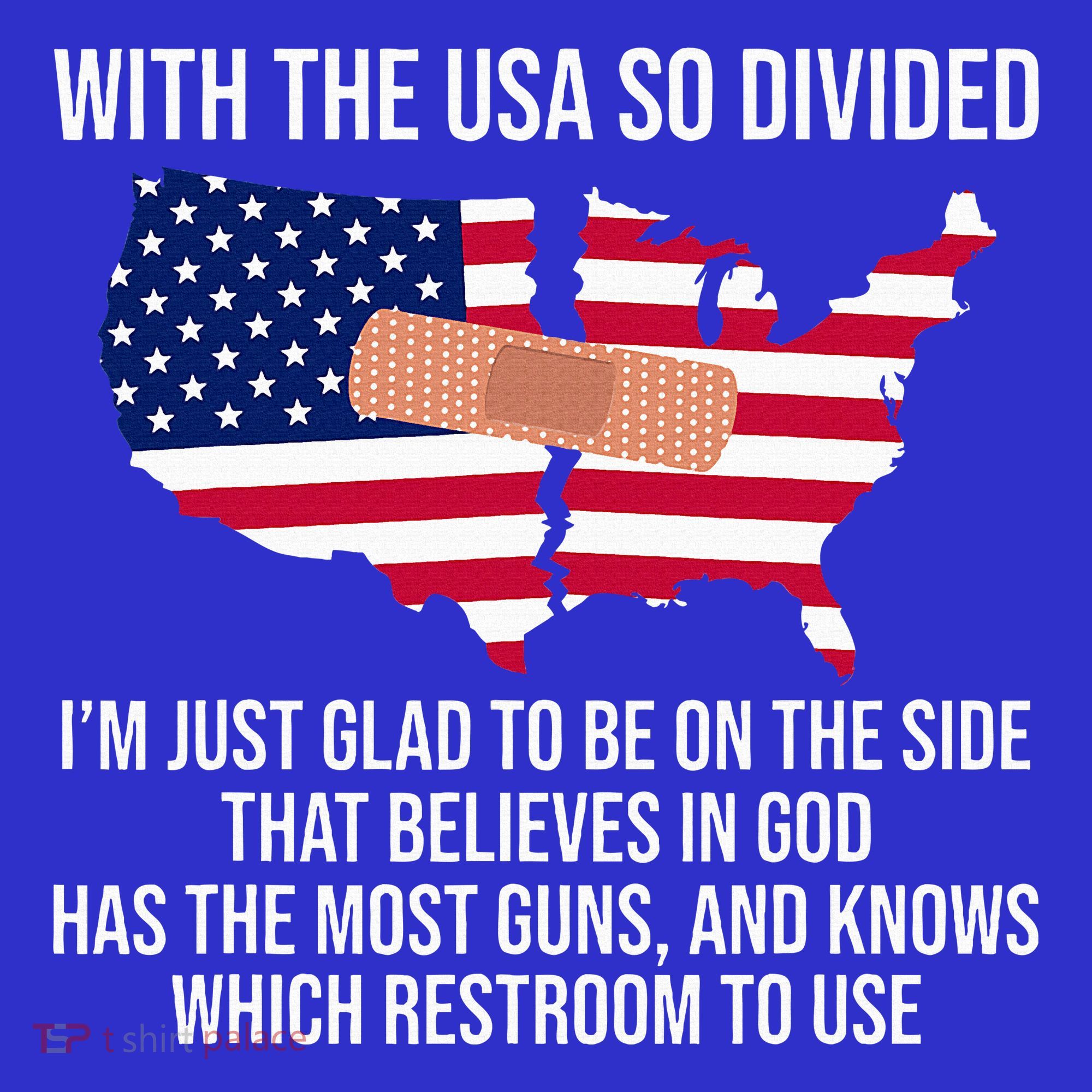 Glad To Be On The Side That Believes In God & Has Most Guns Polo