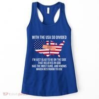 Glad To Be On The Side That Believes In God & Has Most Guns Women's Tank Top thumb 0