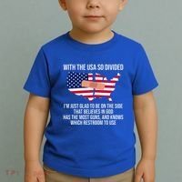 Glad To Be On The Side That Believes In God & Has Most Guns Toddler T-Shirt thumb 2