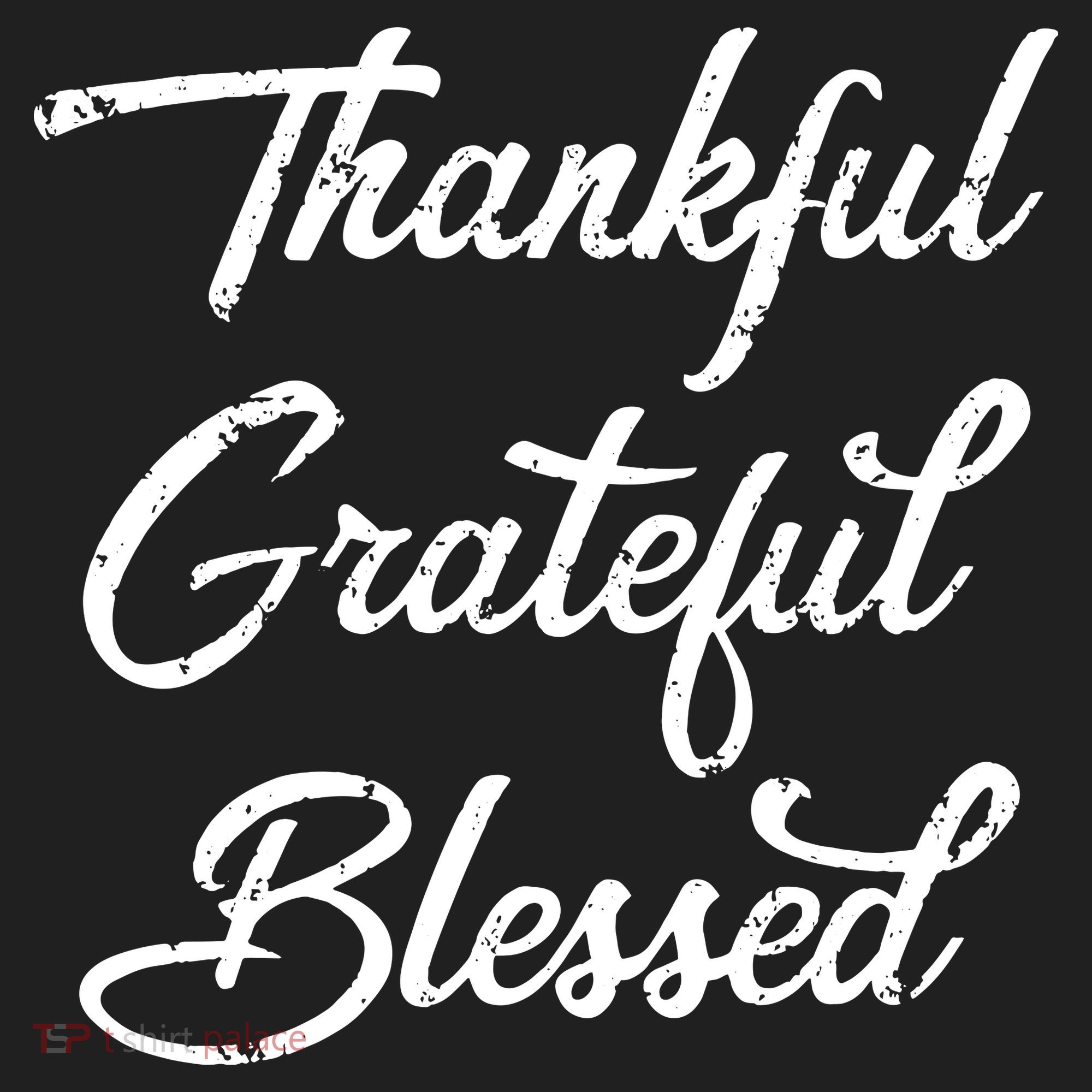 Grateful Thankful & Blessed Thanksgiving Tumbler
