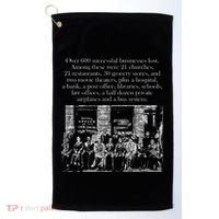 Greenwood Tulsa Black History African American Golf Towel thumb 0