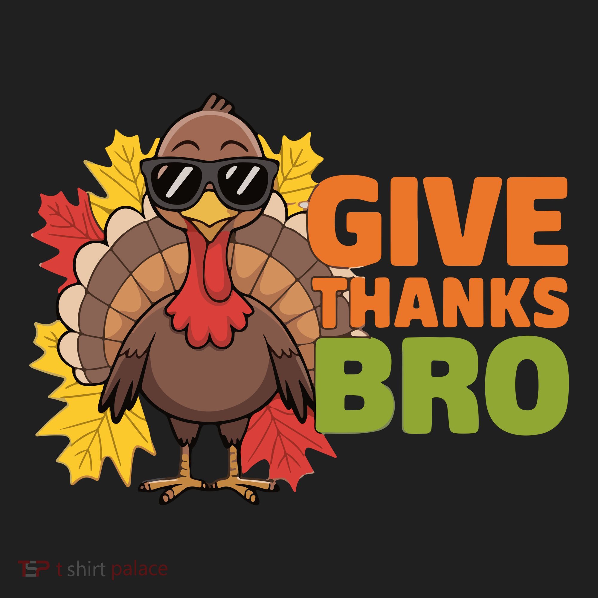 Give Thanks Bro Cute Turkey Thankful Thanksgiving Beanie