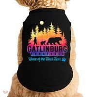 Gatlinburg Tennessee Bear Great Smoky Mountains Doggie Tank thumb 0