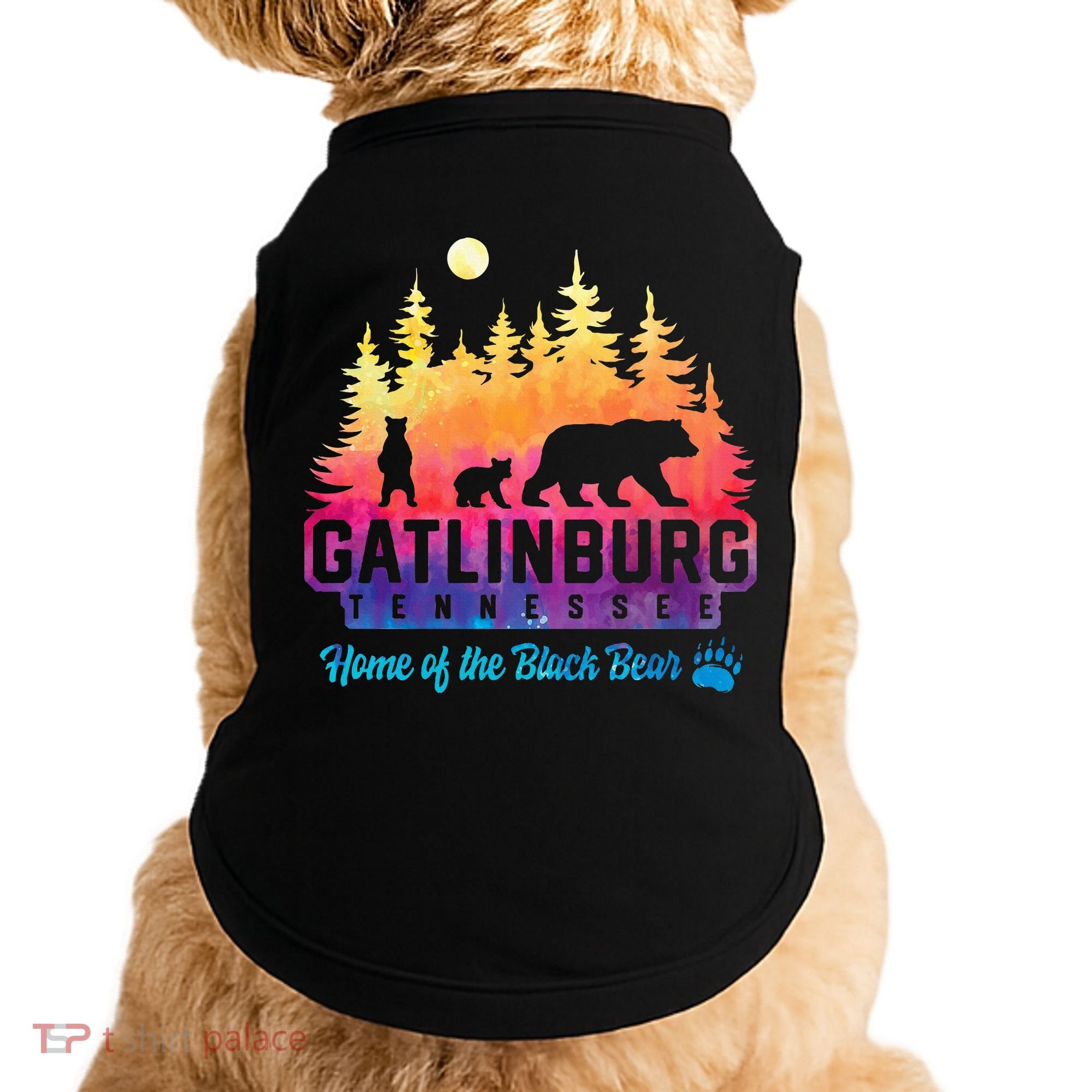 Gatlinburg Tennessee Bear Great Smoky Mountains Doggie Tank