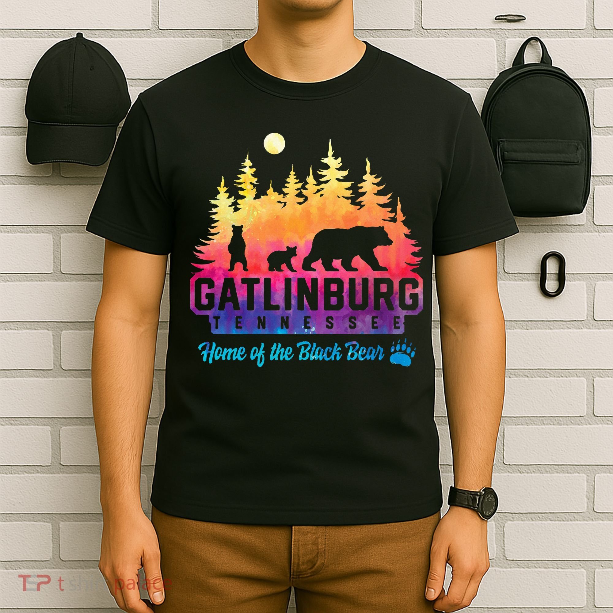 Gatlinburg Tennessee Bear Great Smoky Mountains T-Shirt