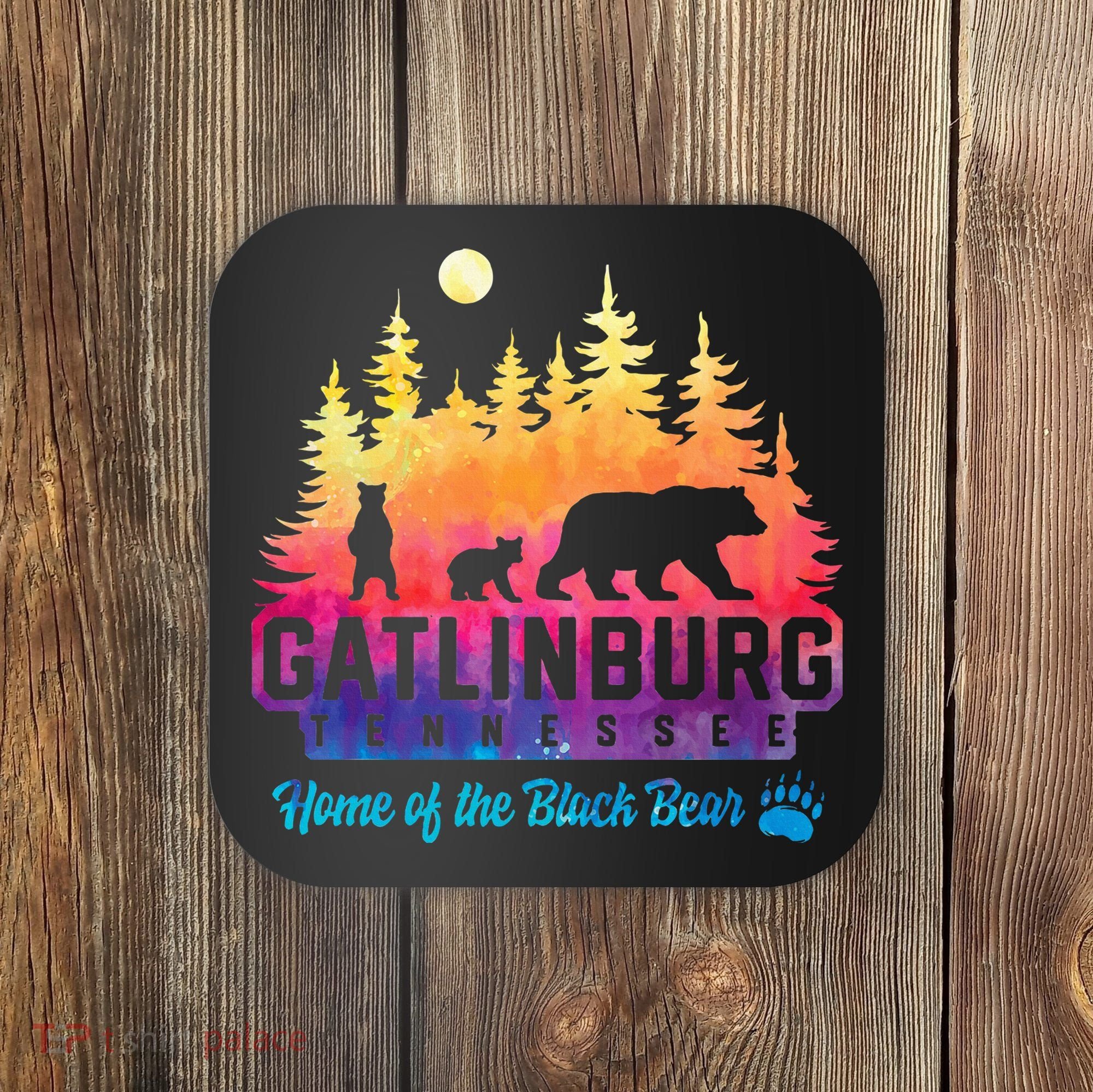 Gatlinburg Tennessee Bear Great Smoky Mountains Coaster