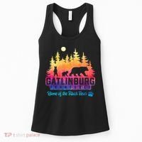 Gatlinburg Tennessee Bear Great Smoky Mountains Women's Tank Top thumb 0