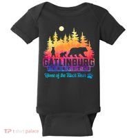 Gatlinburg Tennessee Bear Great Smoky Mountains Baby Bodysuit thumb 0