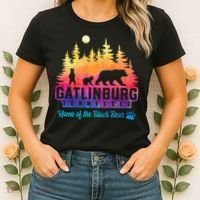 Gatlinburg Tennessee Bear Great Smoky Mountains Women's T-Shirt thumb 2