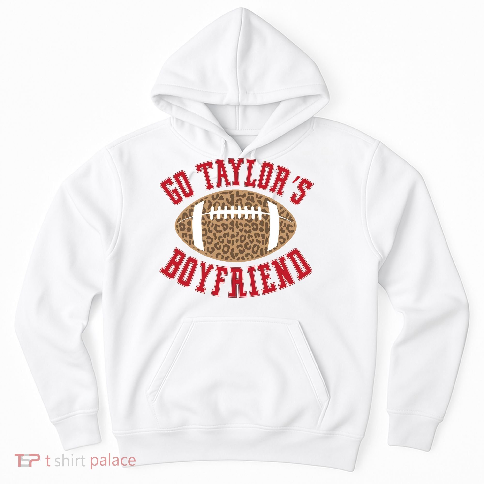 Go TS Boyfriend Funny Football Team Hoodie