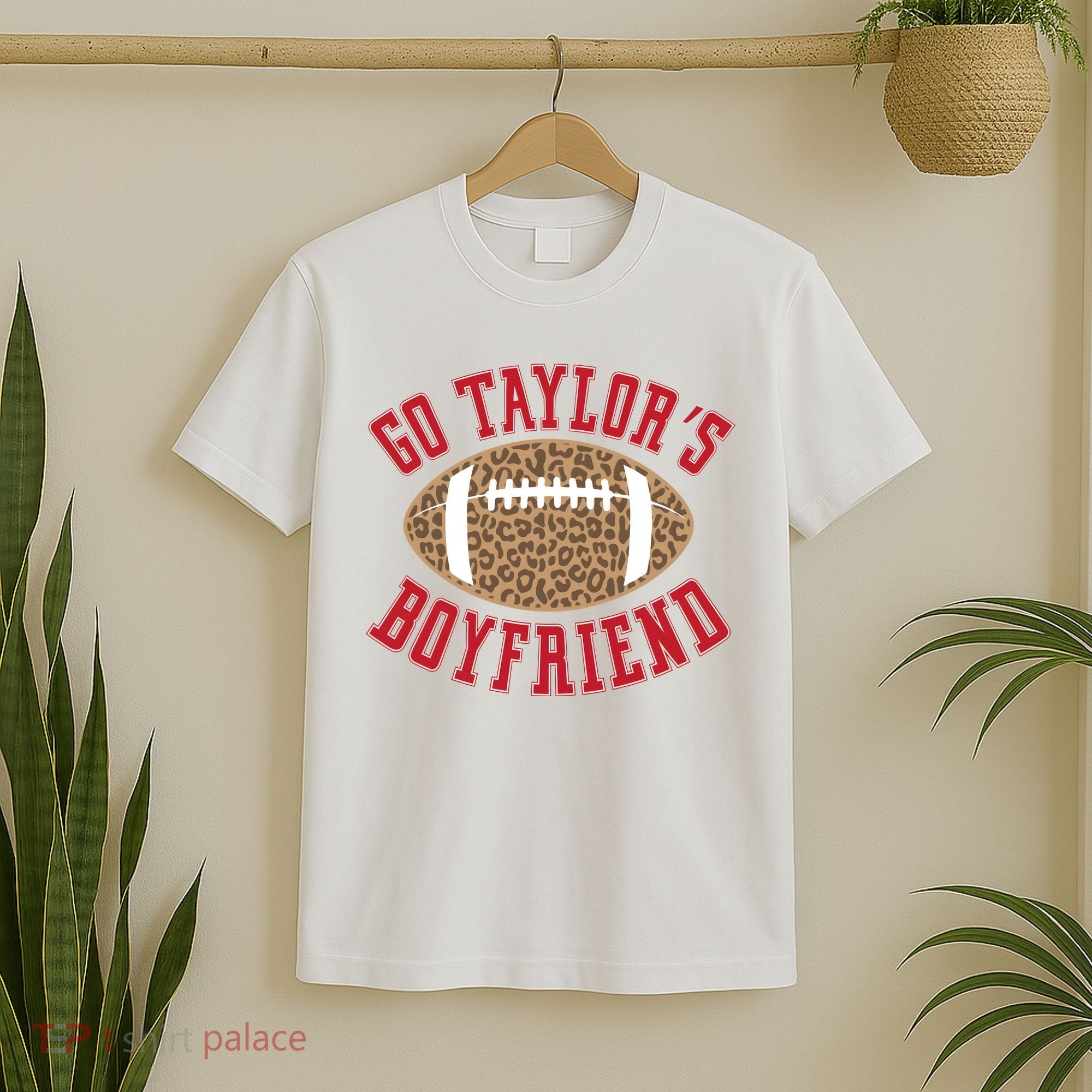 Go TS Boyfriend Funny Football Team T-Shirt