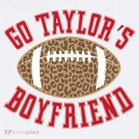 Go TS Boyfriend Funny Football Team T-Shirt thumb 7
