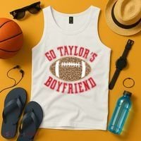 Go TS Boyfriend Funny Football Team Tank Top thumb 4