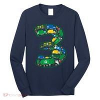 Garbage Truck Boy 3rd Birthday 3 Years Old Garbage Truck Boy Long Sleeve Shirt thumb 0
