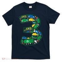 Garbage Truck Boy 3rd Birthday 3 Years Old Garbage Truck Boy T-Shirt thumb 0