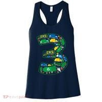 Garbage Truck Boy 3rd Birthday 3 Years Old Garbage Truck Boy Women's Tank Top thumb 0