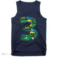 Garbage Truck Boy 3rd Birthday 3 Years Old Garbage Truck Boy Tank Top thumb 0