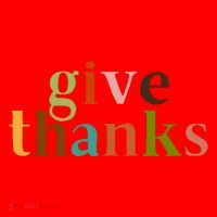 Give Thanks Be Thankful Thankgiving Santa Hat thumb 1