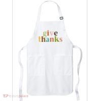 Give Thanks Be Thankful Thankgiving Apron thumb 0