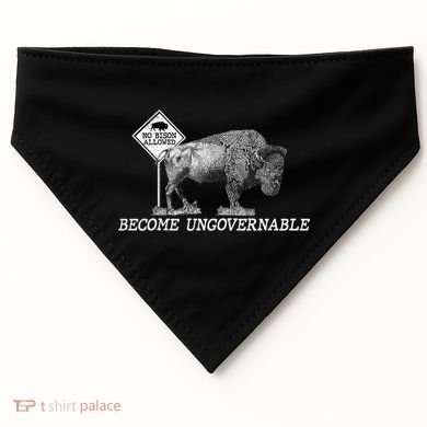 Garand Thumb Become UnGovernable Bison USA-Made Doggie Bandana